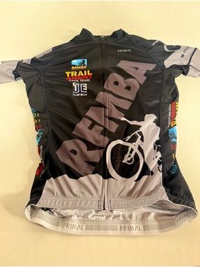 Primal Black & Gray REMBA Trail Agent Cycling Jersey